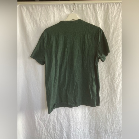 Everlane T Shirt 100% Cotton Crew Olive Green Short Sleeve Size Medium - Picture 6 of 10